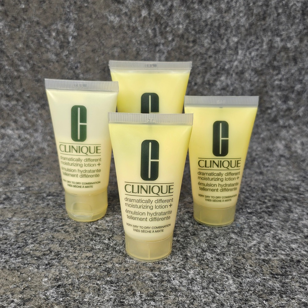 Clinique Dramatically Different facial moisturizer, 4 travel sample size tubes
